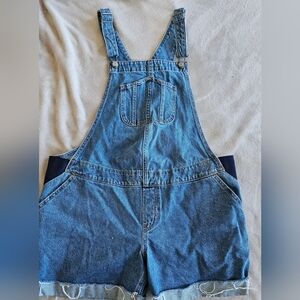 Maternity Overall Shorts
